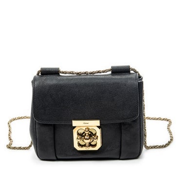 Leather Square Elsie Chain Bag