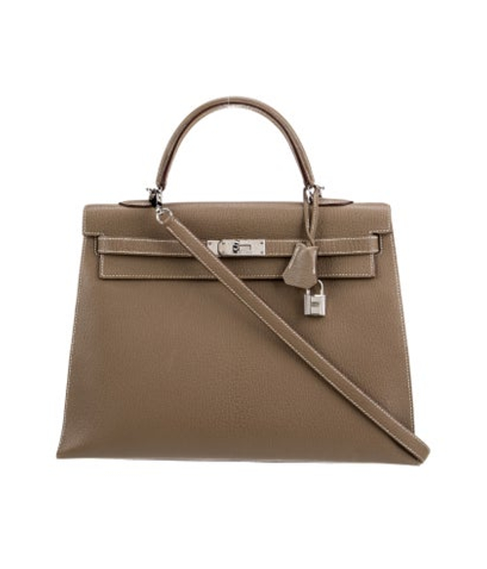 Hermes Chevre De Coromandel Kelly Ii Sellier 35