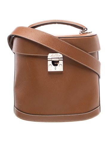 Leather Top Handle Bag
