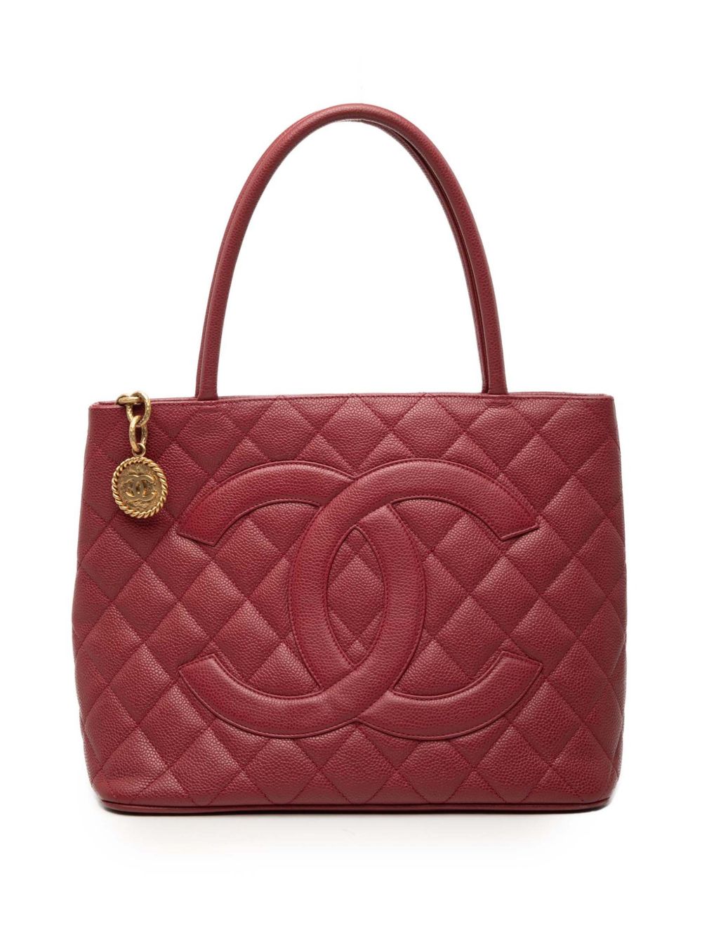 2000-2002 Caviar Medallion tote bag
