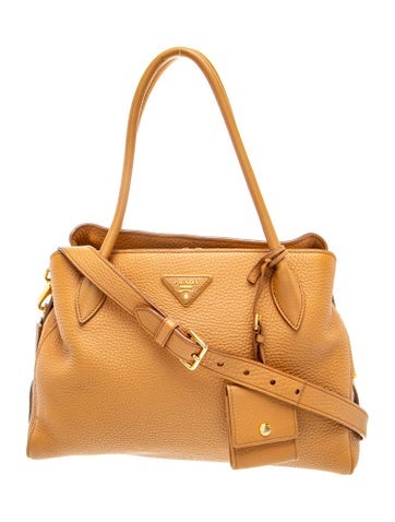 Vitello Daino Leather Top Handle Bag