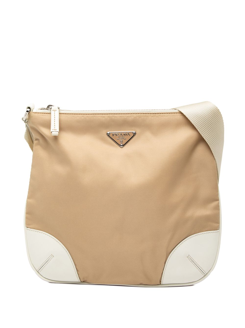 2013-2025 Leather Trimmed Tessuto Zip Top crossbody bag