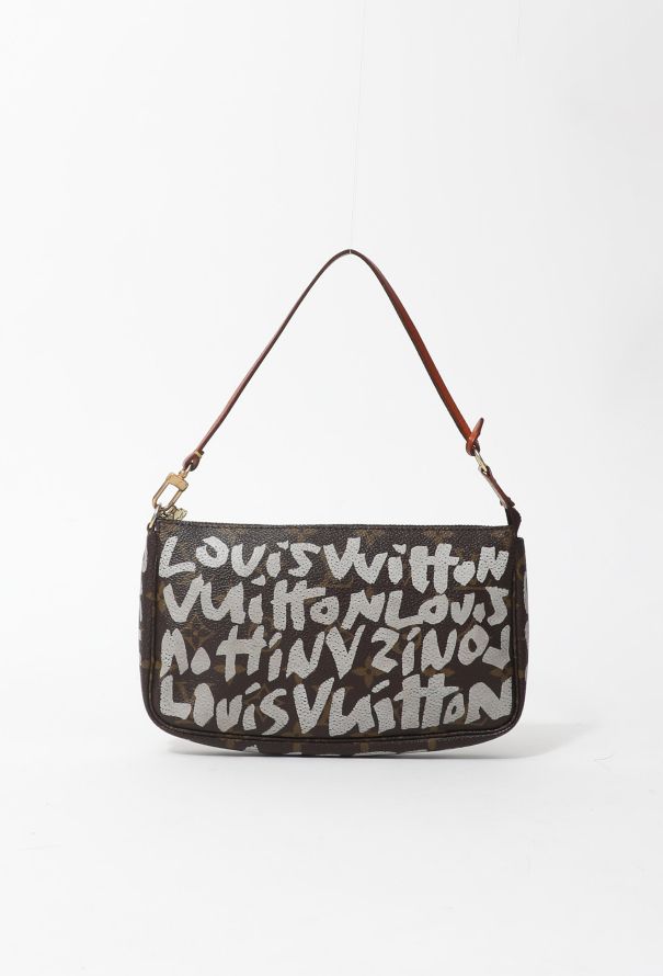 Louis Vuitton S/S 2001 Stephen Sprouse Graffiti Pochette
