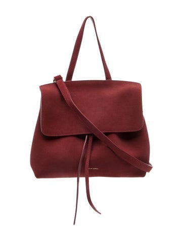 Suede Top Handle Bag