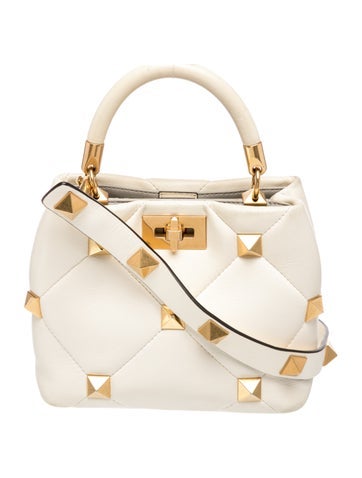 Rockstud Top Handle Bag
