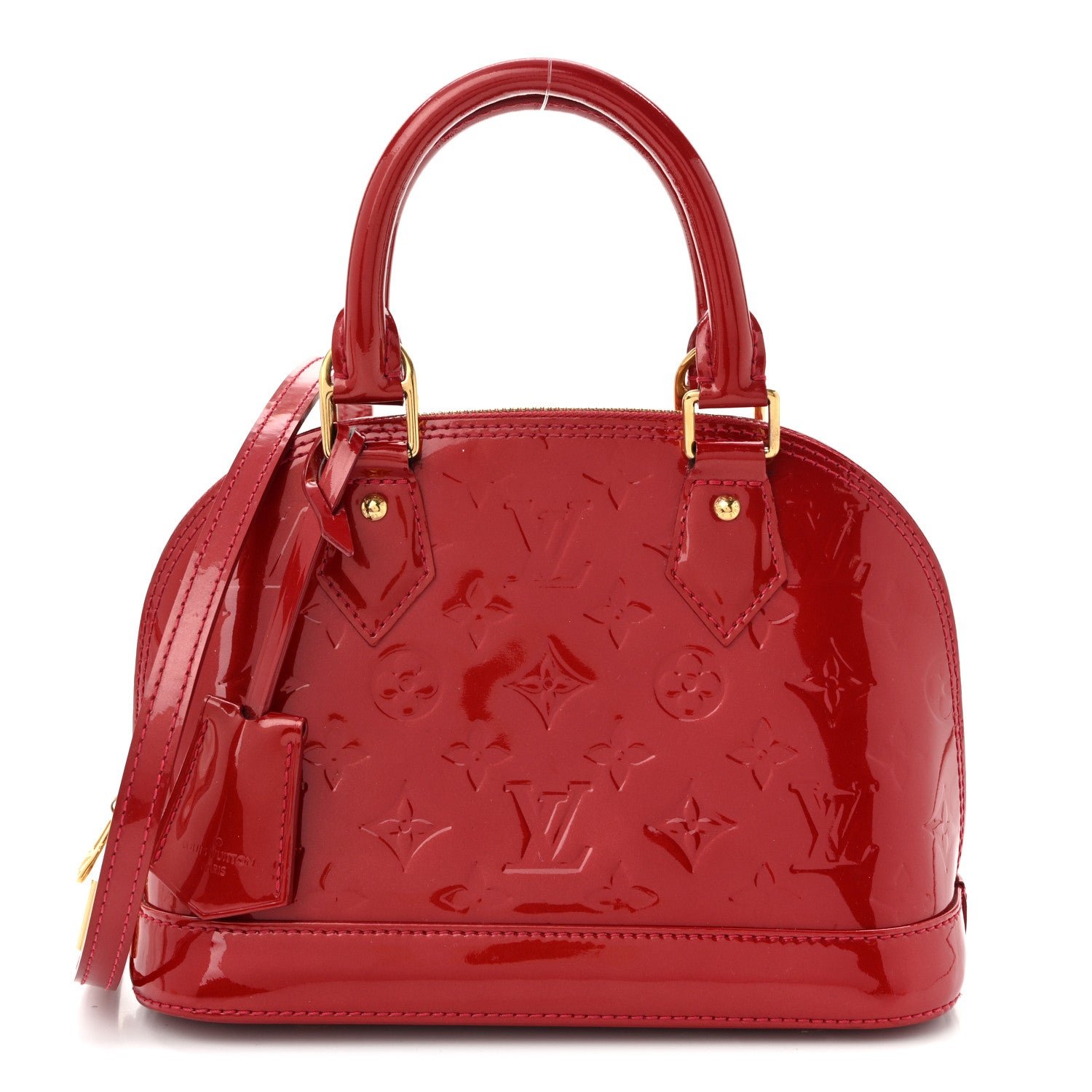 Louis Vuitton Vernis Alma BB Pomme D'Amour