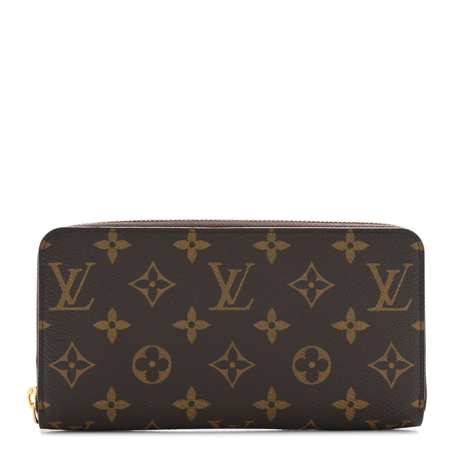 Louis Vuitton Monogram Zippy Wallet Coquelicot