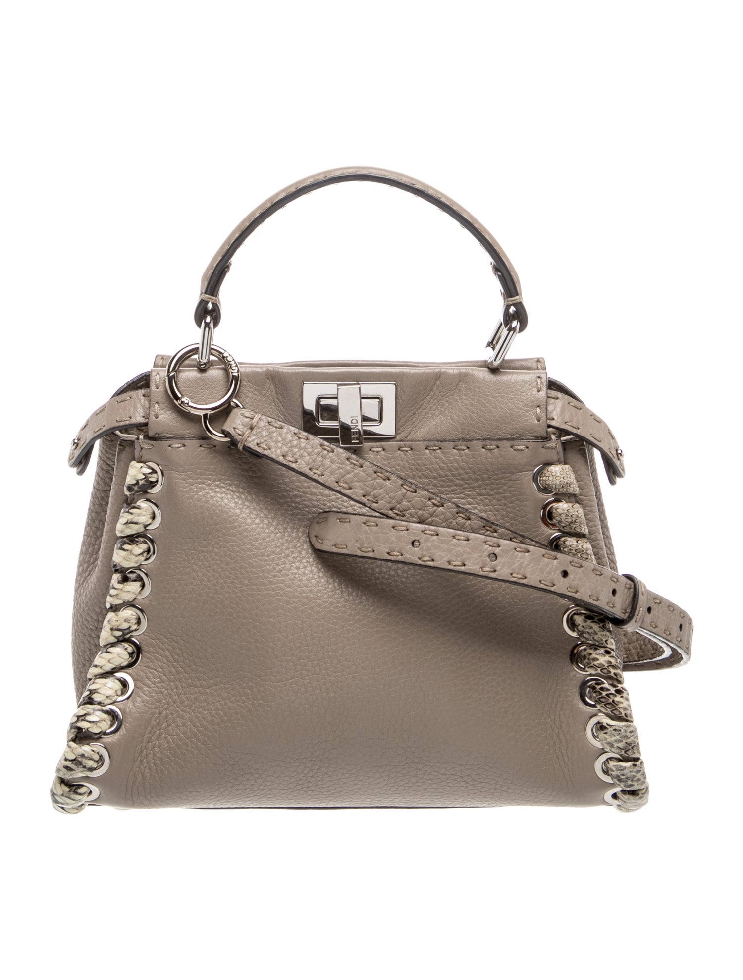 Leather Peekaboo Mini