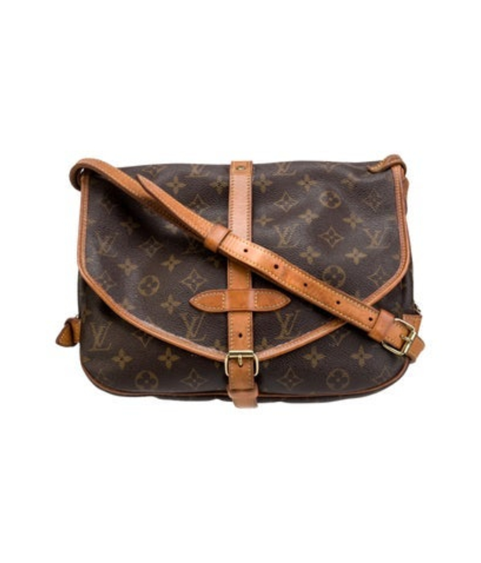 Louis Vuitton Vuitton Lv Monogram Saumur 30 Vintage