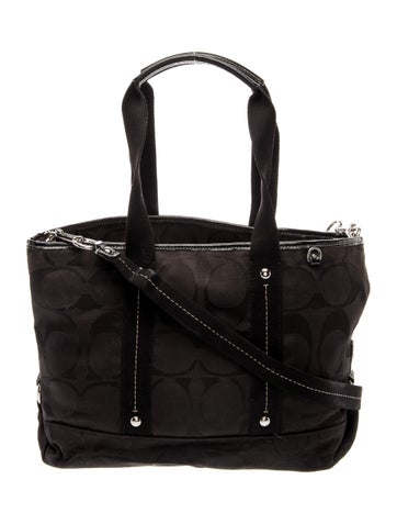 Coach Canvas Shoulder Bag