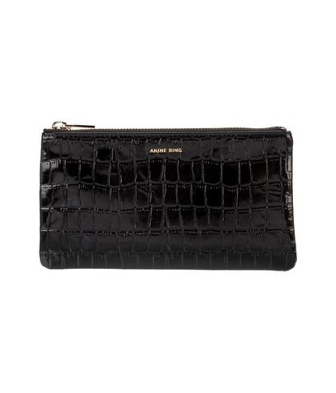 Anine Bing Bing Leather Clutch W Tags
