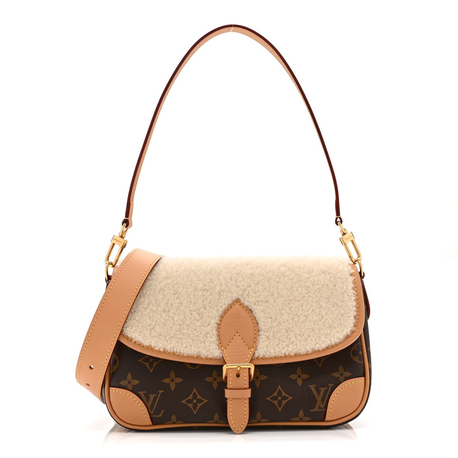Louis Vuitton Monogram Shearling Diane NM