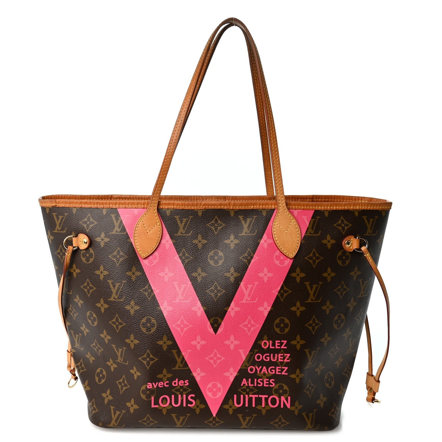 Louis Vuitton Monogram V Neverfull MM Grenade