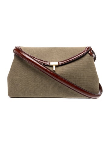 Canvas T-lock Clutch Small