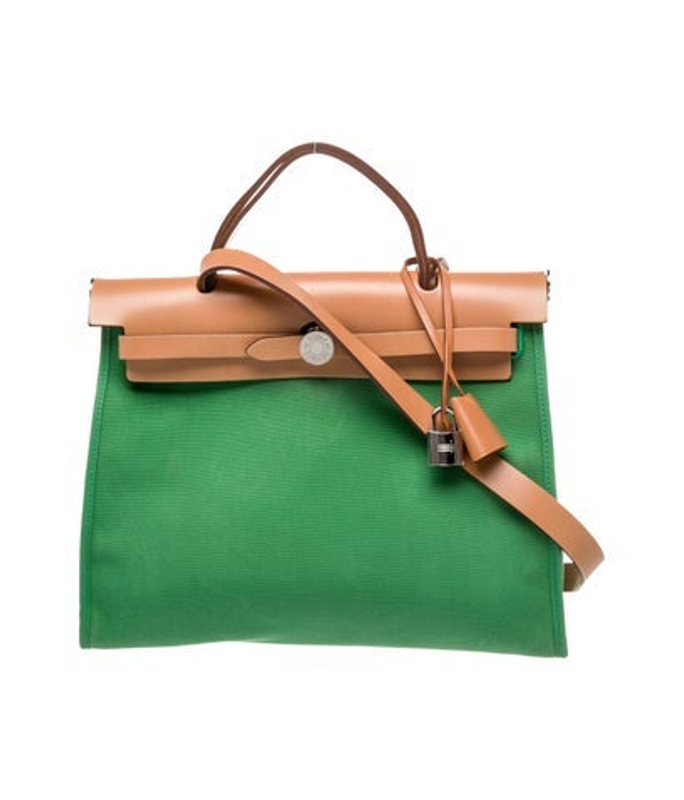 Hermes Toile Vache Hunter Herbag Zip 31