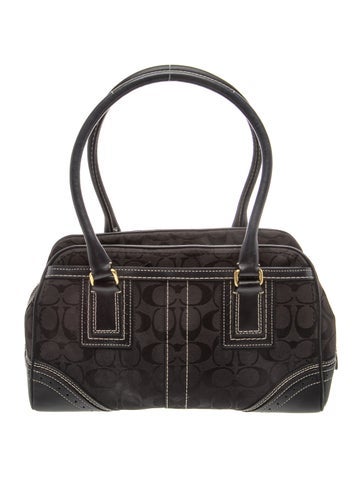 Canvas Top Handle Bag