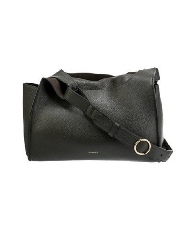 Cuyana Leather Messenger Bag