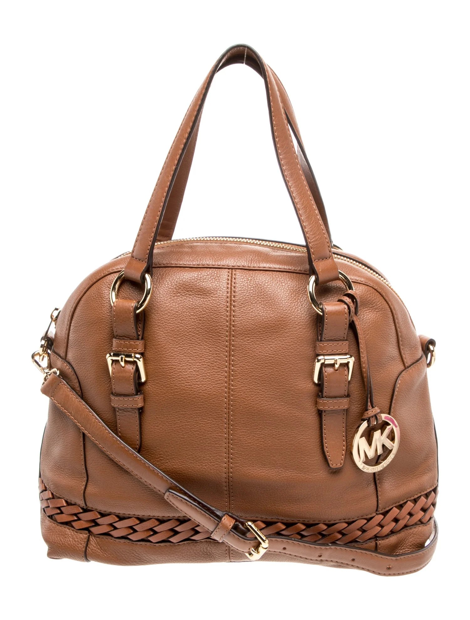 Leather Top Handle Bag