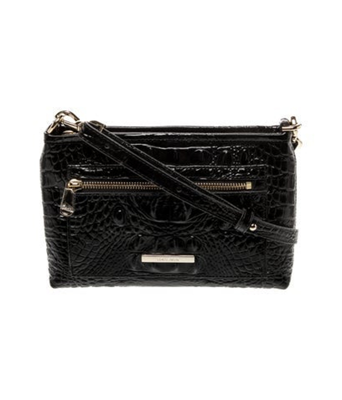 Brahmin Embossed Leather Shoulder Bag