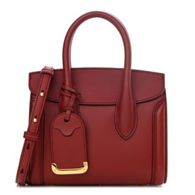 Alexander McQueen Calfskin Mini Heroine 21 Scarlet