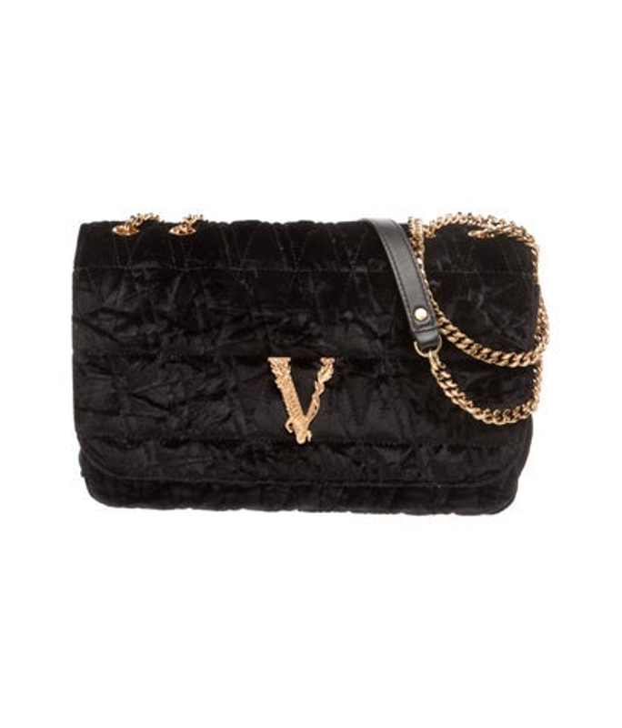 Versace Velvet Crossbody Bag