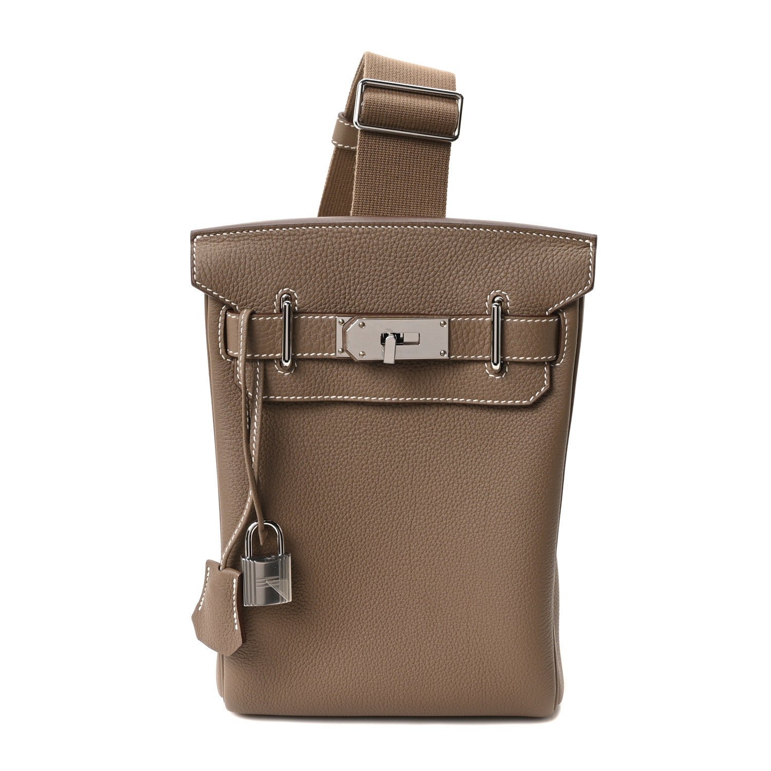Hermes Togo Hac A Dos PM Backpack Etoupe