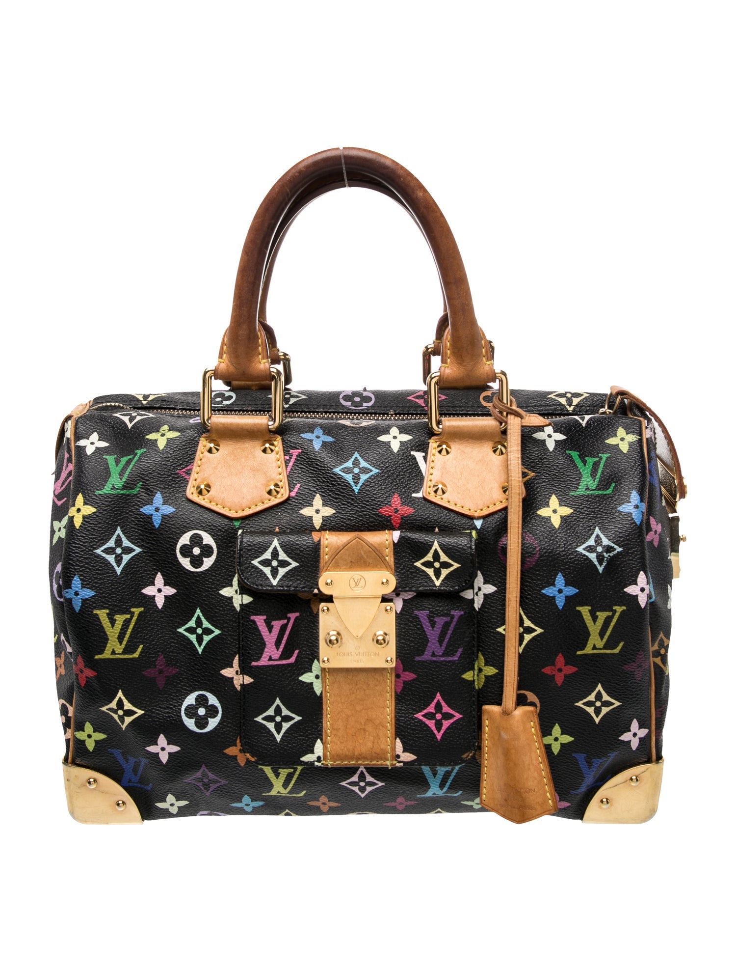 Multicolore Monogram Speedy 30 Vintage