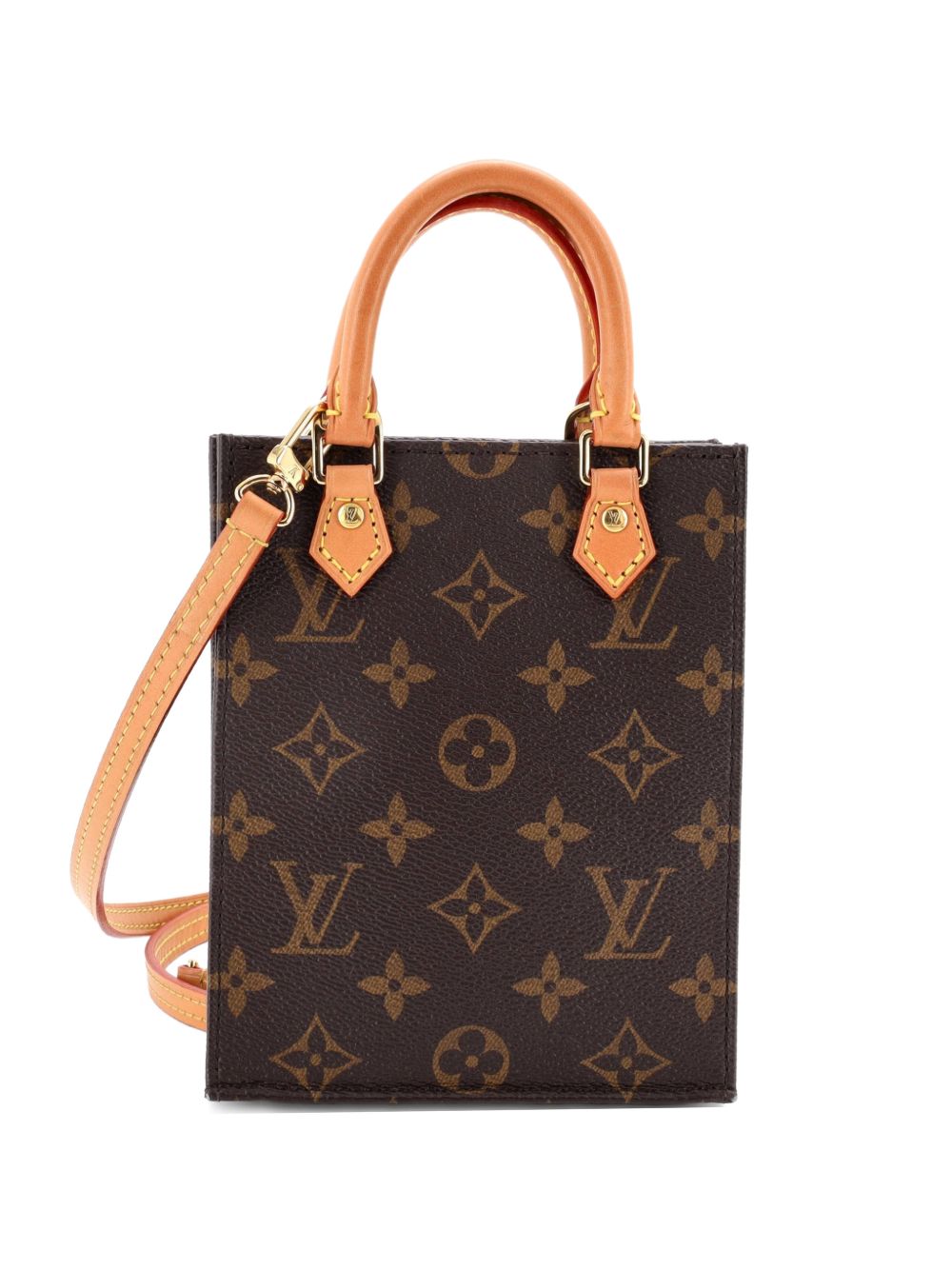 Petit Sac Plat Bag Monogram Canvas crossbody bag