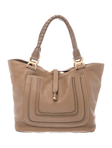 Chloe Leather Marcie Tote Large