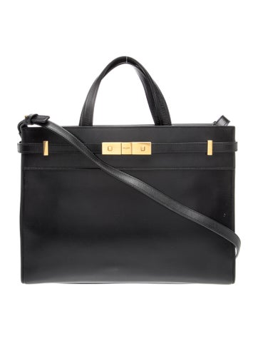 Leather Top Handle Bag