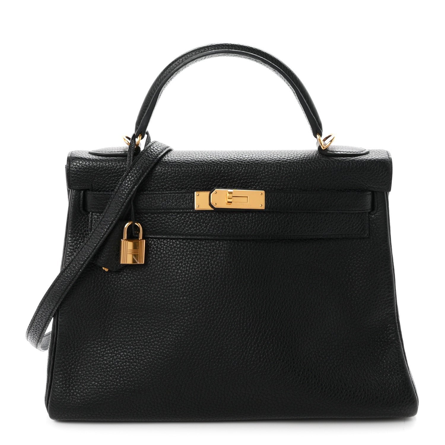 Hermes Togo Kelly Retourne 32 Black