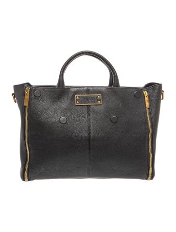 Leather Top Handle Bag