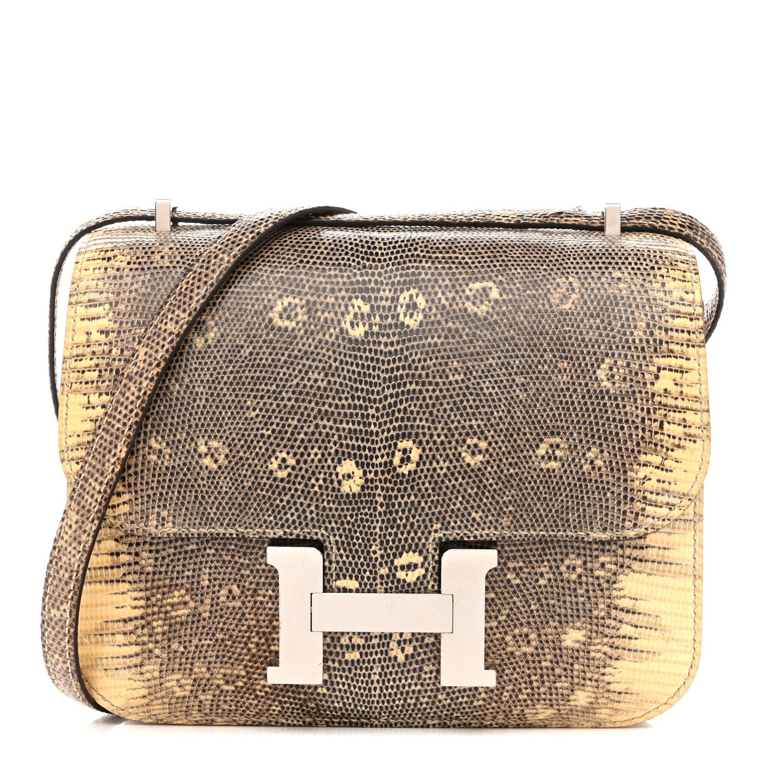 Hermes Lizard Constance 18 Ombre