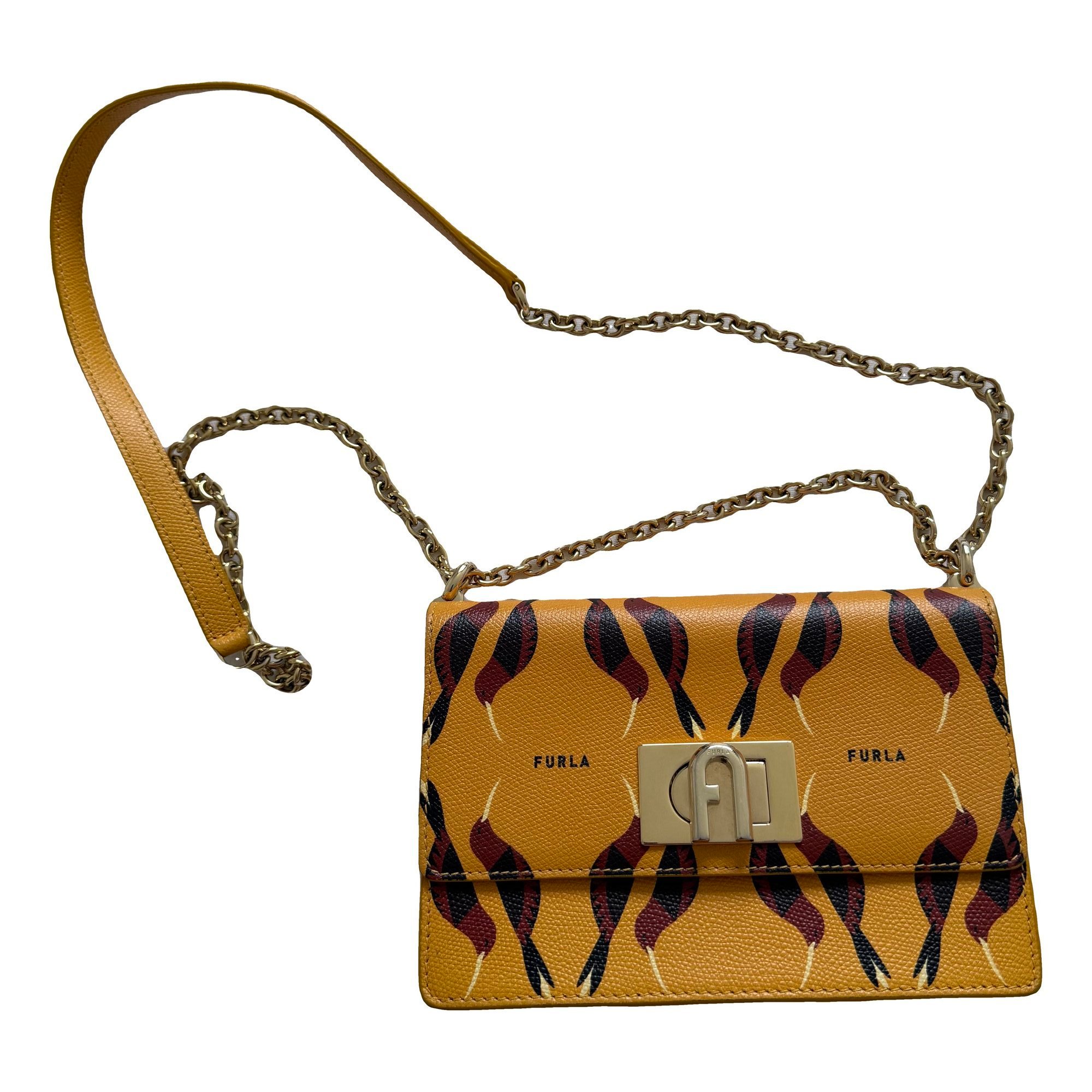Leather crossbody bag