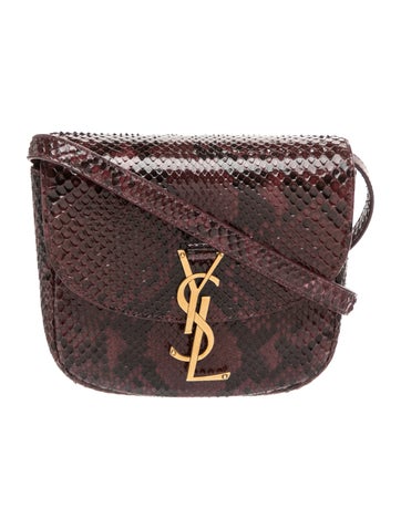 Saint Laurent Python Crossbody Bag