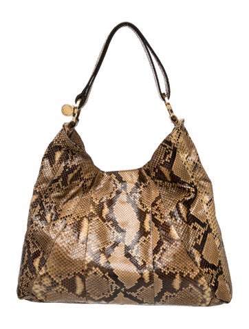 Snakeskin Shoulder Bag