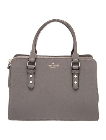 Leather Top Handle Bag