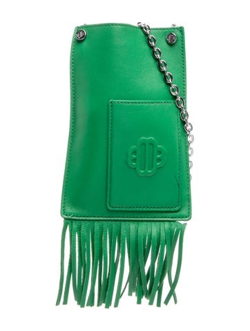 Maje Leather Crossbody Bag