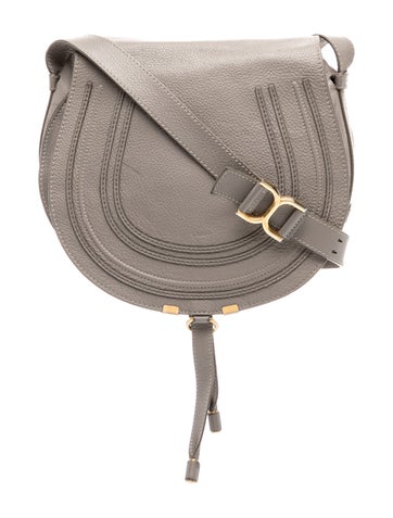 Leather Marcie Saddle Bag Small