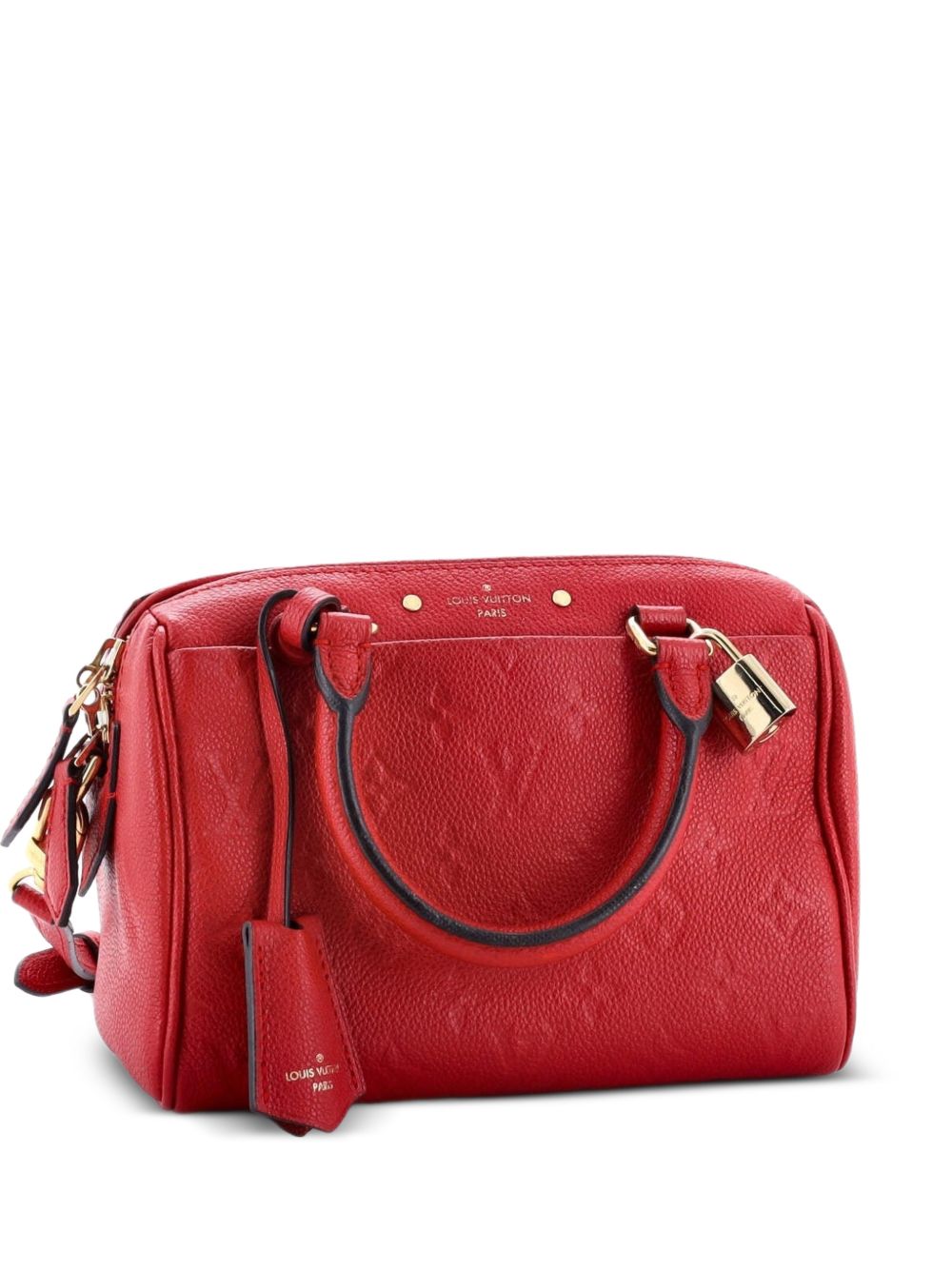 Louis Vuitton Speedy Bandouliere NM Bag Monogram Empreinte Leather 20 satchel