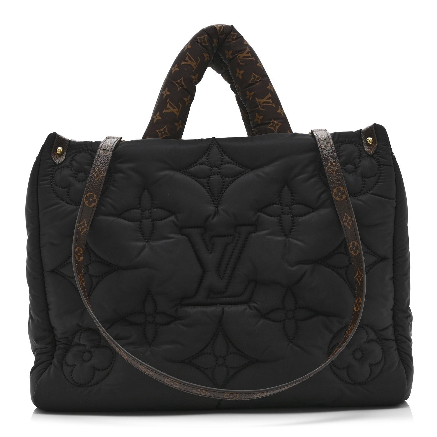 Louis Vuitton Econyl Monogram Pillow Giant Onthego MM Black