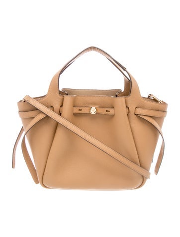 Leather Top Handle Bag