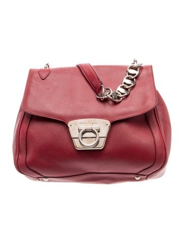 Saffiano Leather Shoulder Bag