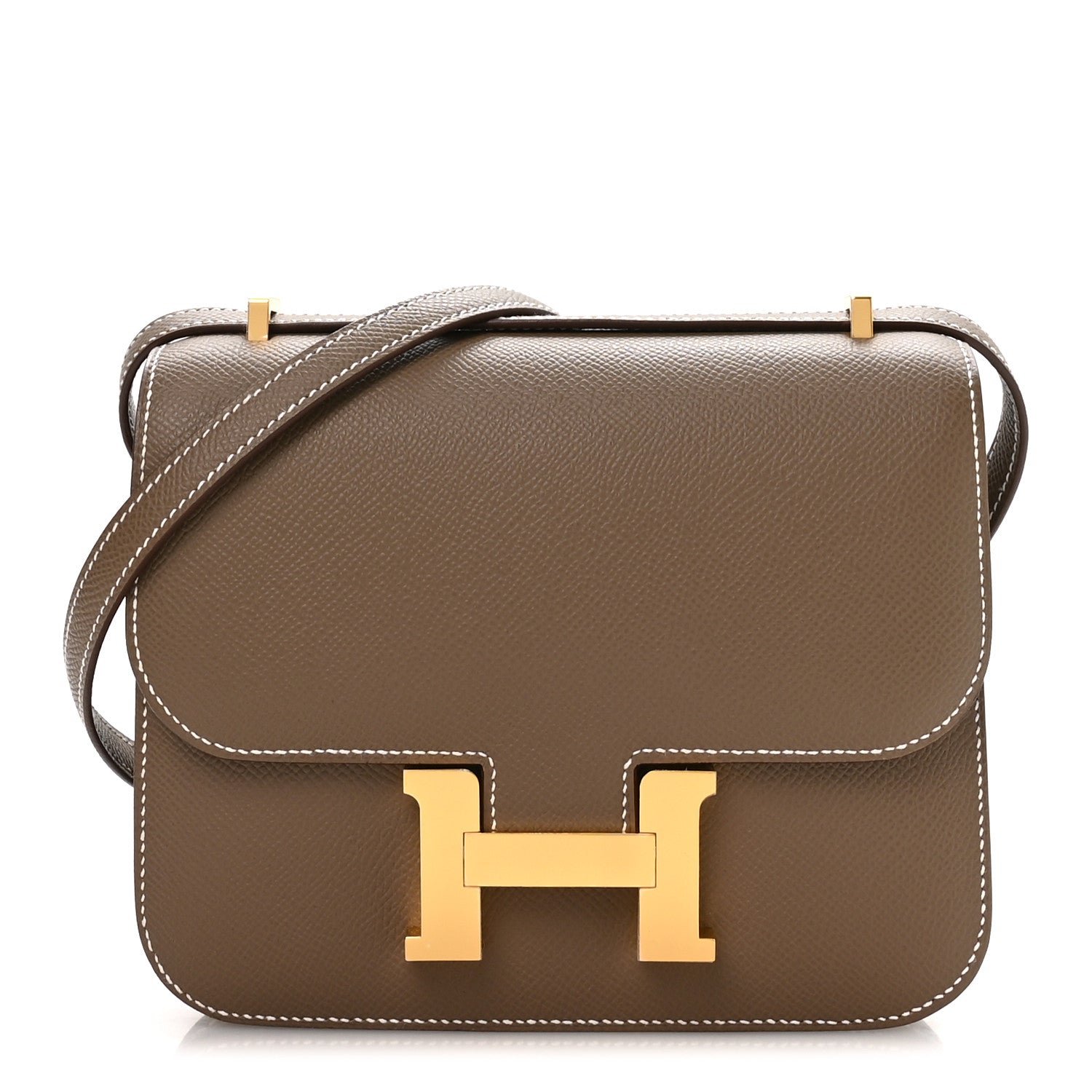Hermes Hermes Epsom Constance 18 Etoupe