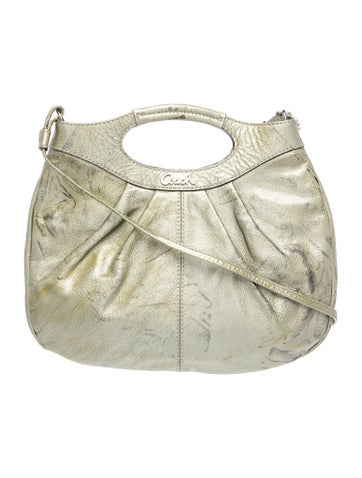 Leather Top Handle Bag