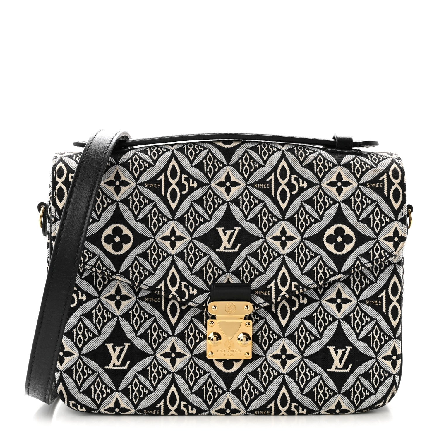 Louis Vuitton Jacquard Since 1854 Pochette Metis Grey