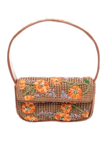 Raffia Shoulder Bag Medium