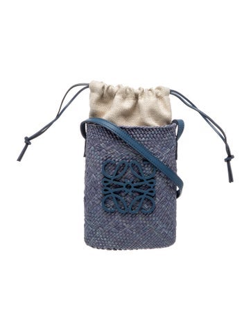 Loewe Raffia Bucket Bag w/ Tags