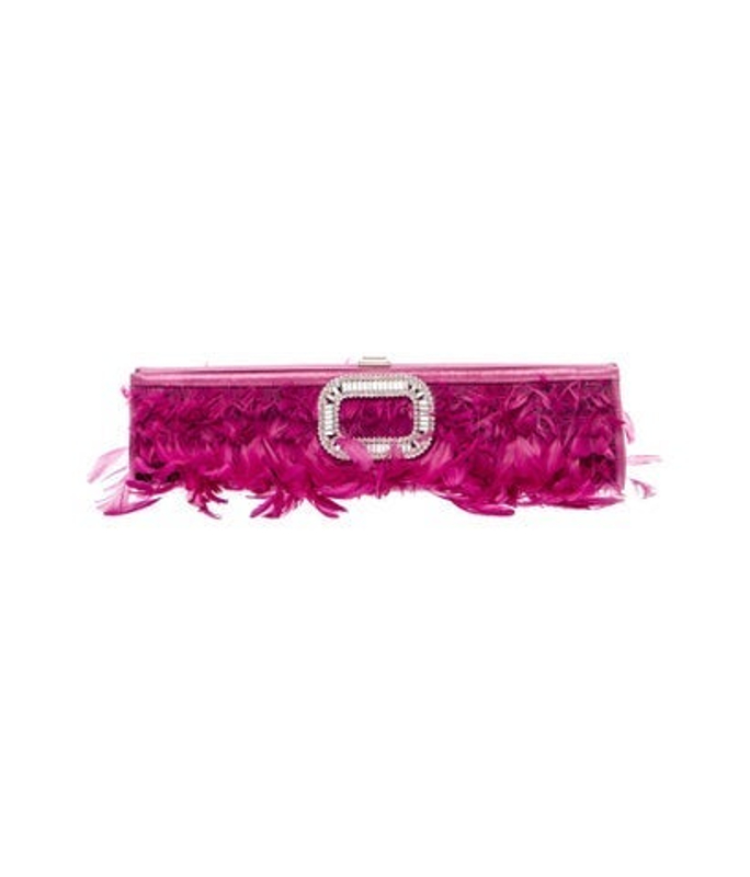 Roger Vivier Vivier Satin Evening Bag Vintage