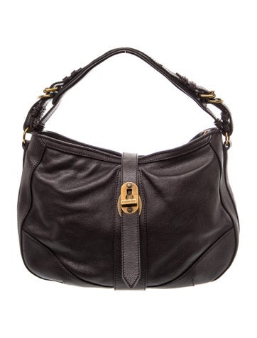 Leather Shoulder Bag Medium